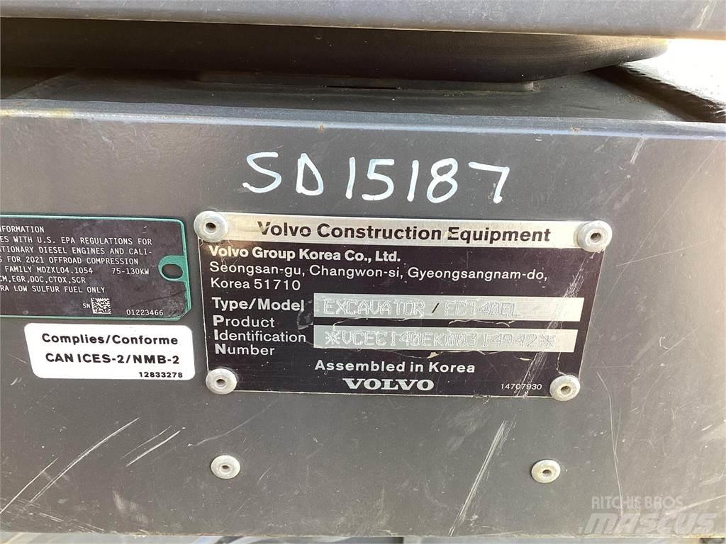 Volvo EC140EL Bandgrävare