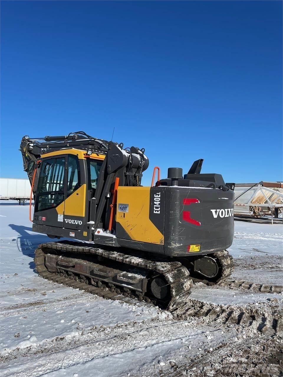 Volvo EC140EL Bandgrävare