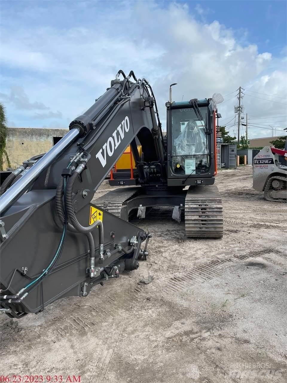Volvo EC160EL Bandgrävare