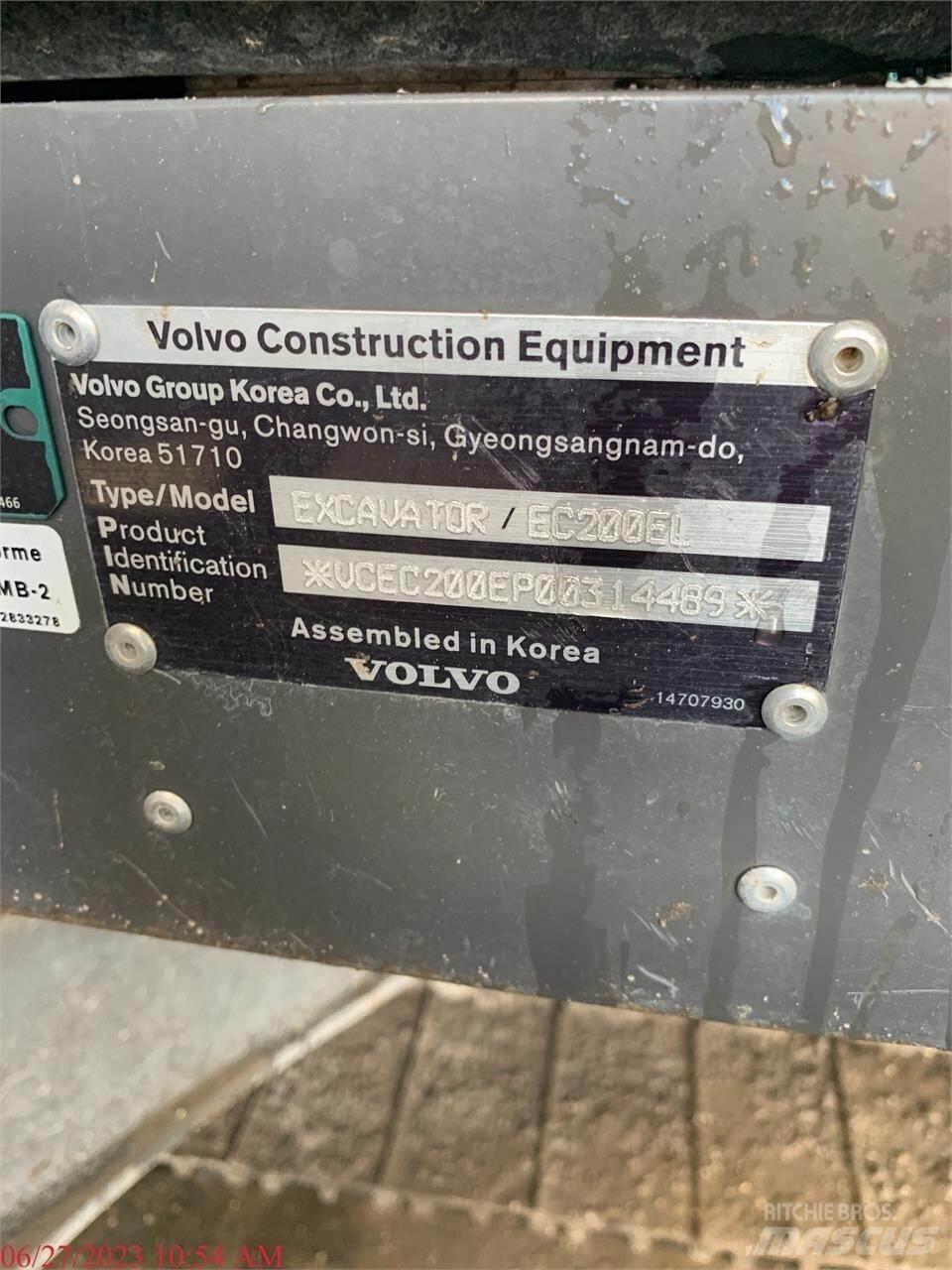 Volvo EC200EL Bandgrävare