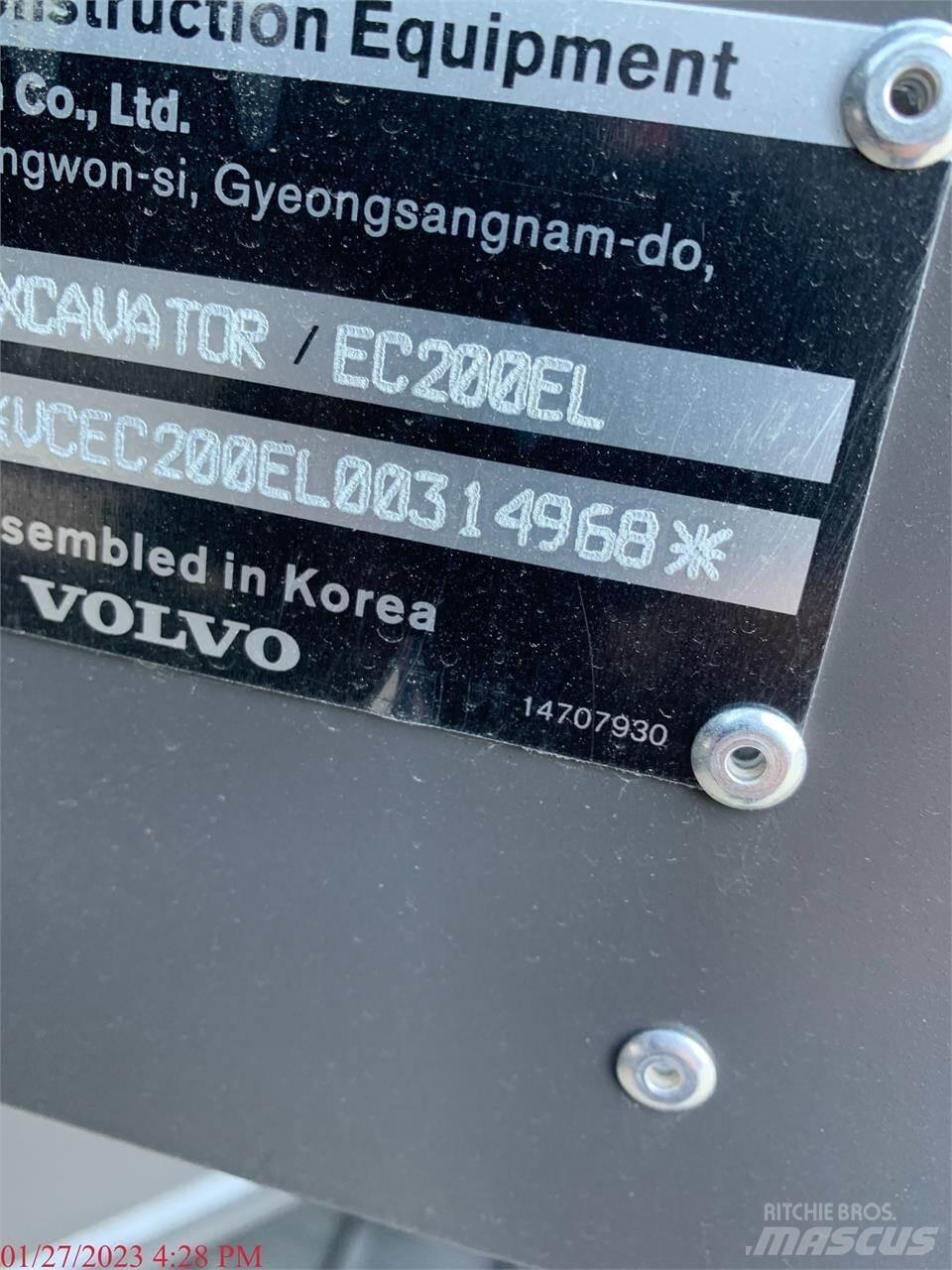 Volvo EC200EL Bandgrävare