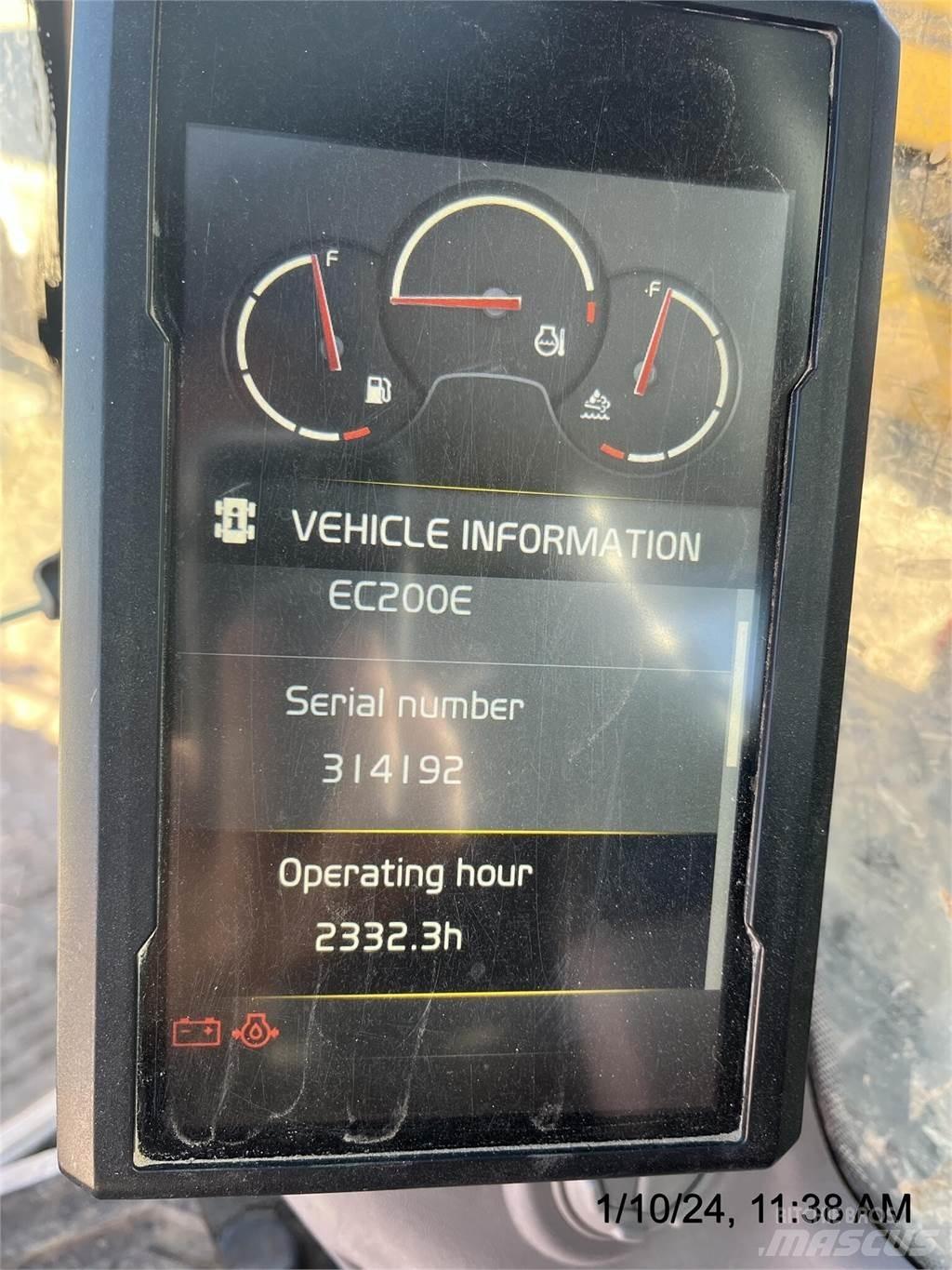 Volvo EC200EL Bandgrävare