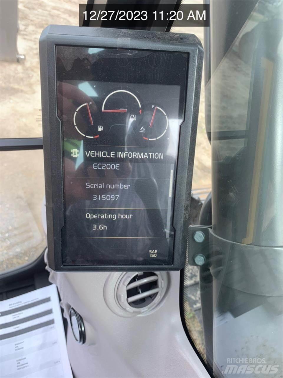 Volvo EC200EL Bandgrävare