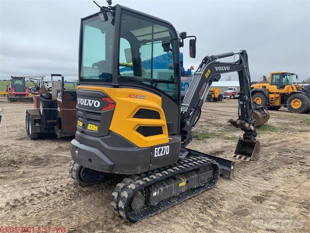 Volvo EC27D Minigrävare < 7t