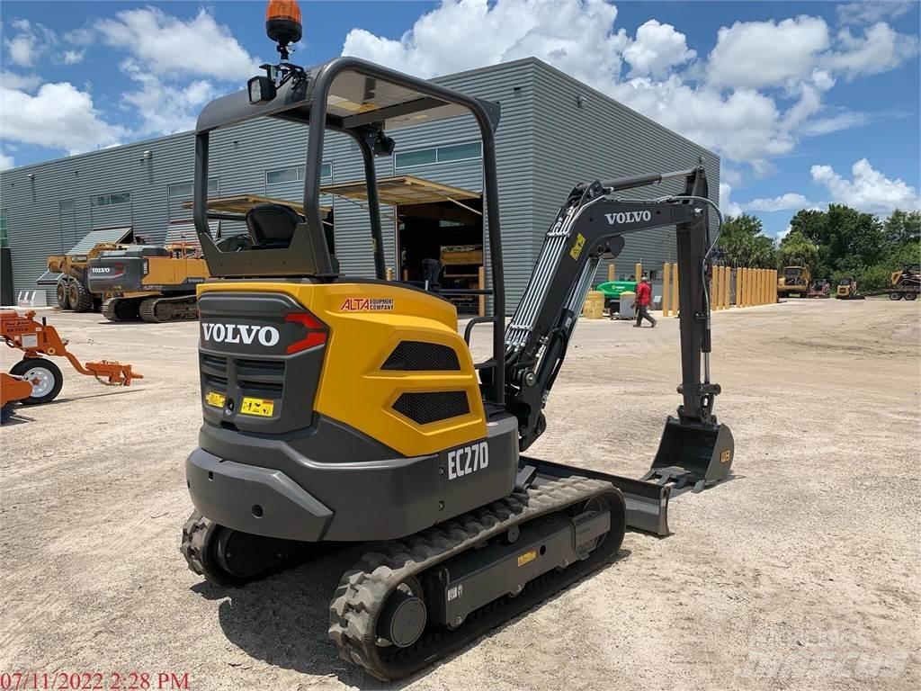 Volvo EC27D Minigrävare < 7t