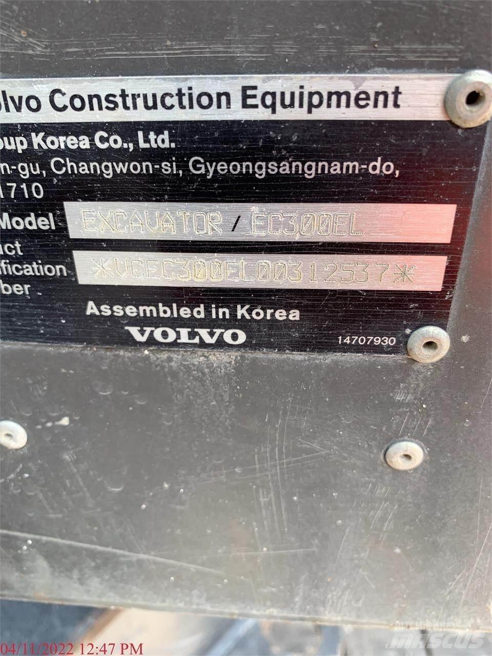 Volvo EC300EL Bandgrävare