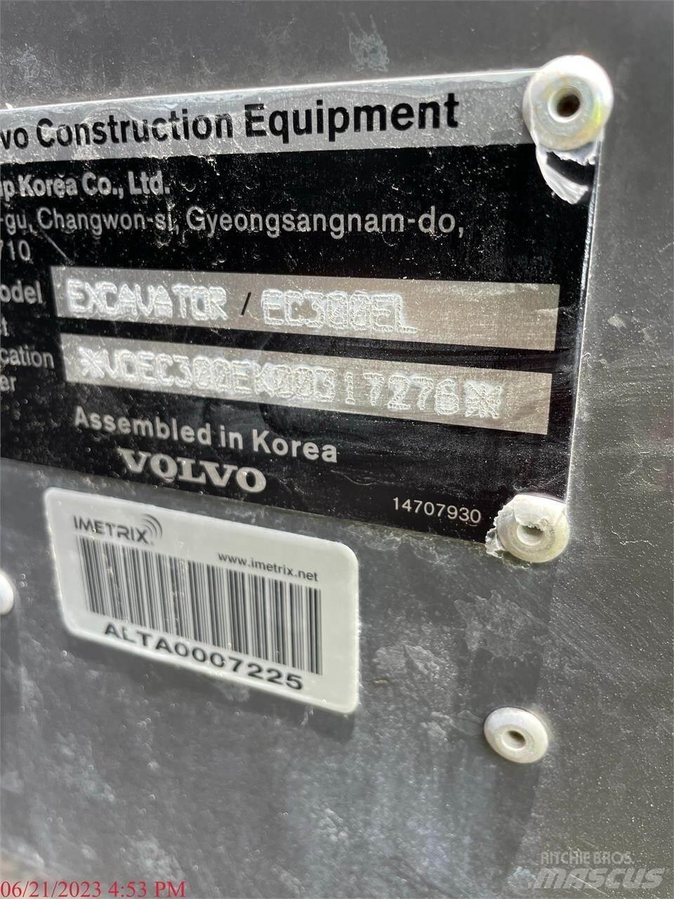 Volvo EC300EL Bandgrävare