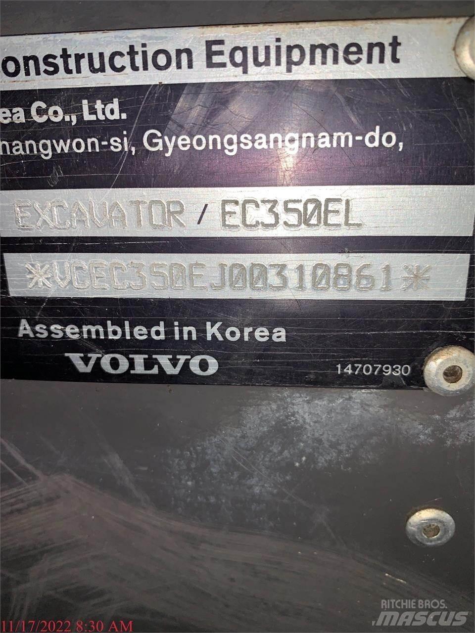 Volvo EC350EL Bandgrävare