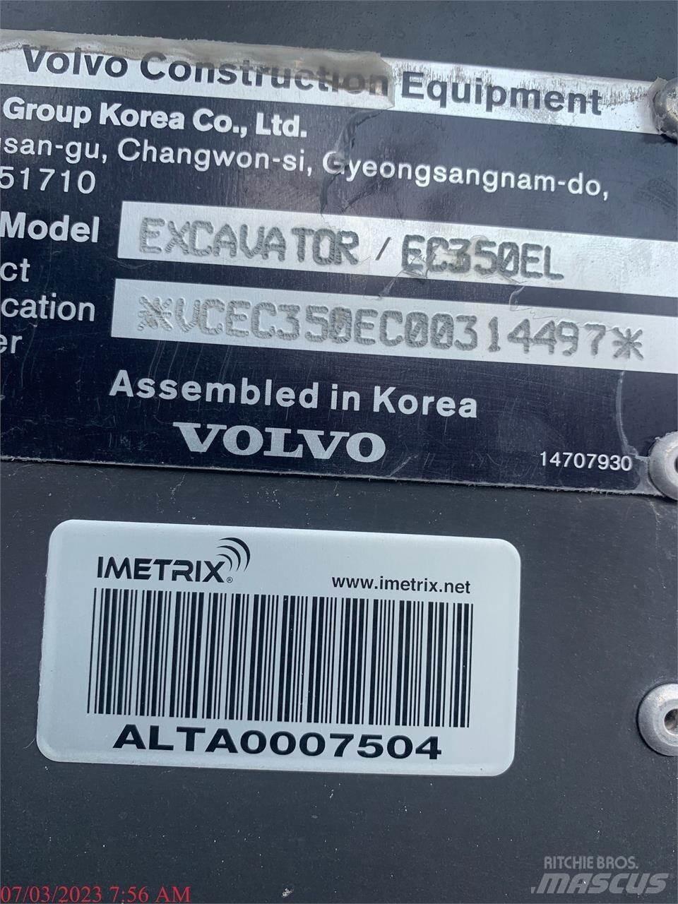 Volvo EC350EL Bandgrävare