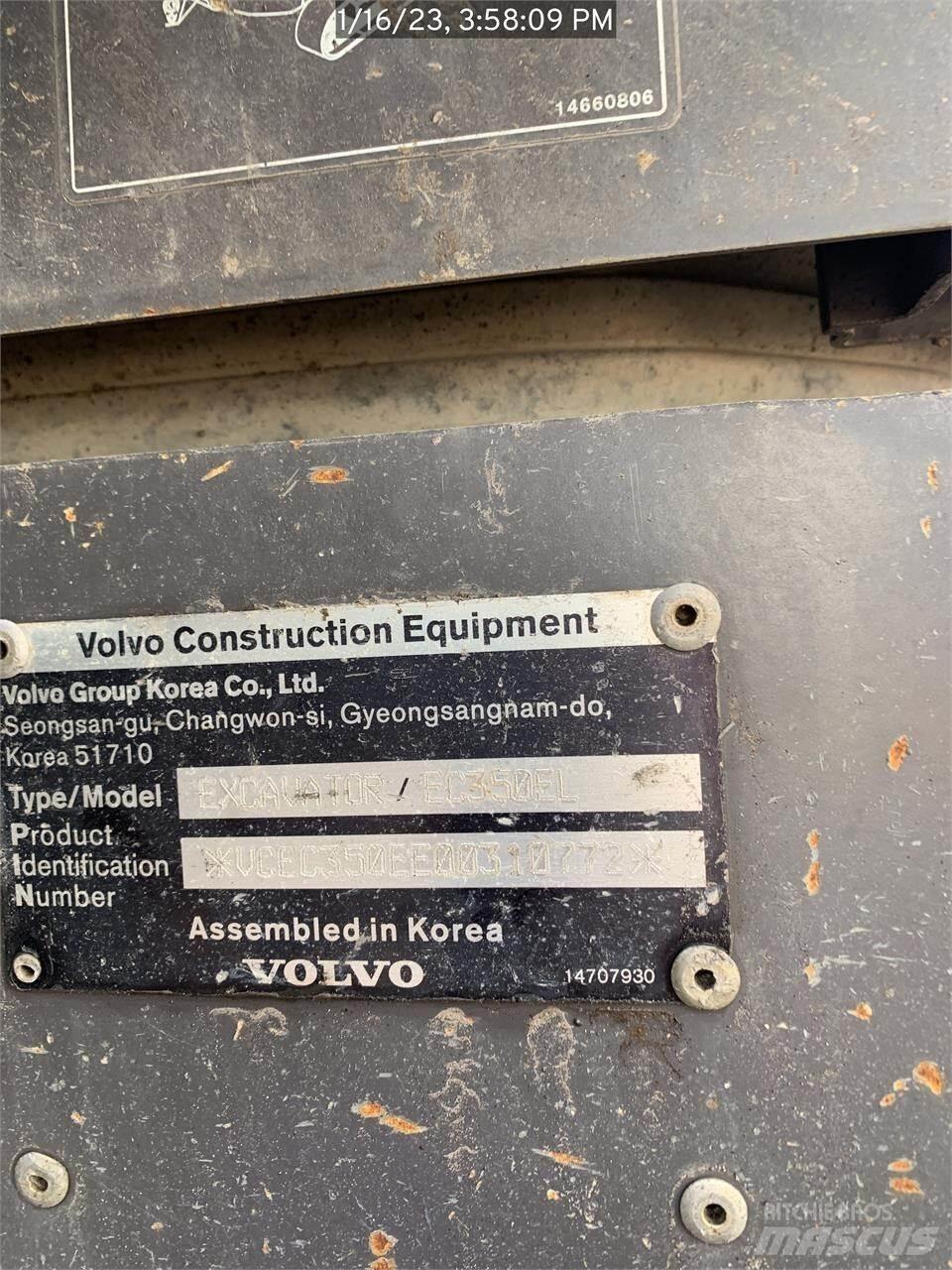 Volvo EC350EL Bandgrävare