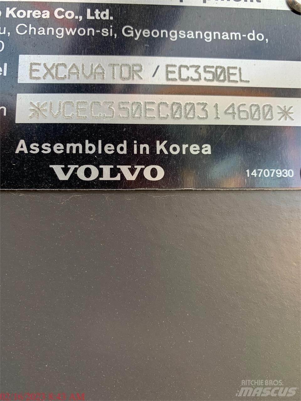 Volvo EC350EL Bandgrävare