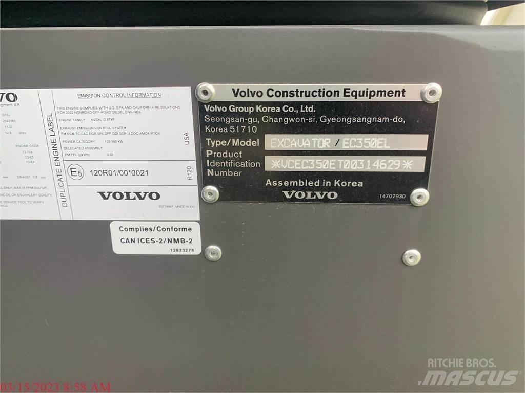 Volvo EC350EL Bandgrävare