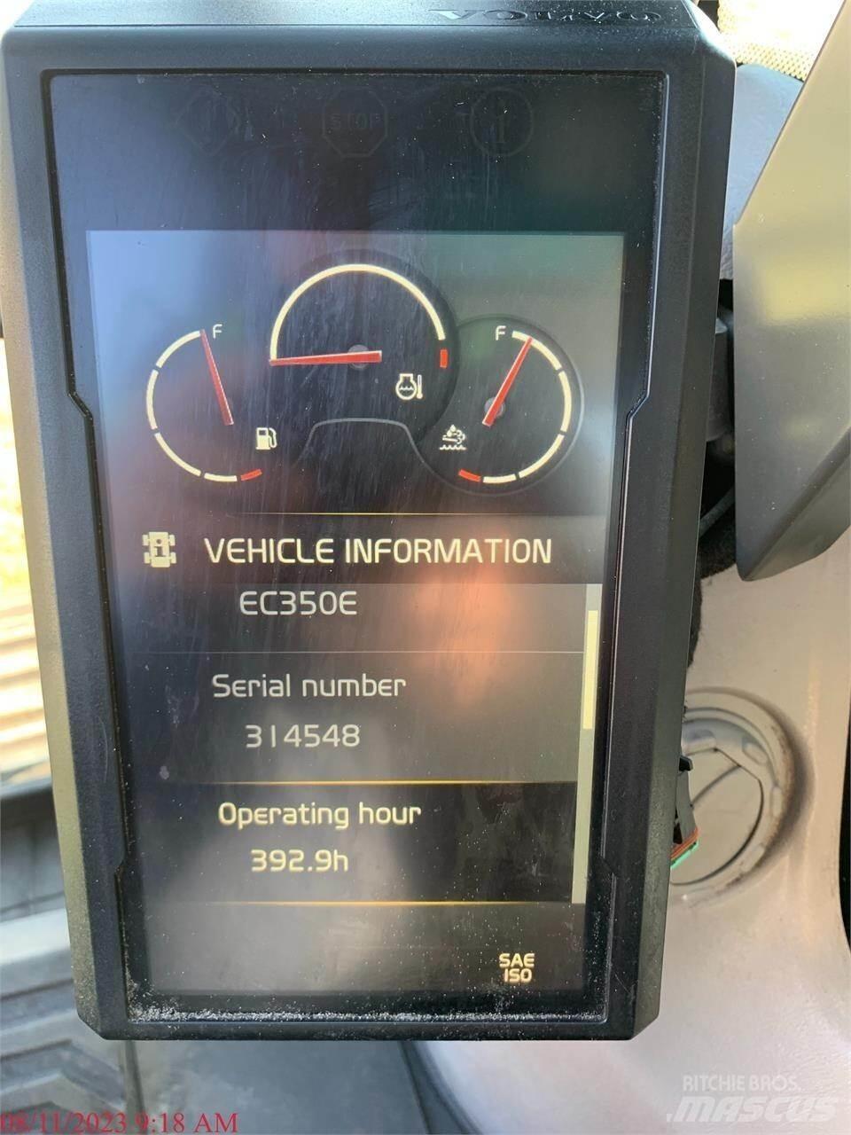 Volvo EC350EL Bandgrävare