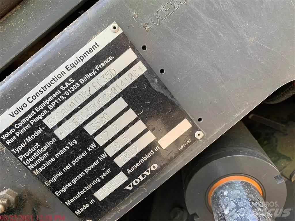 Volvo EC35D Minigrävare < 7t