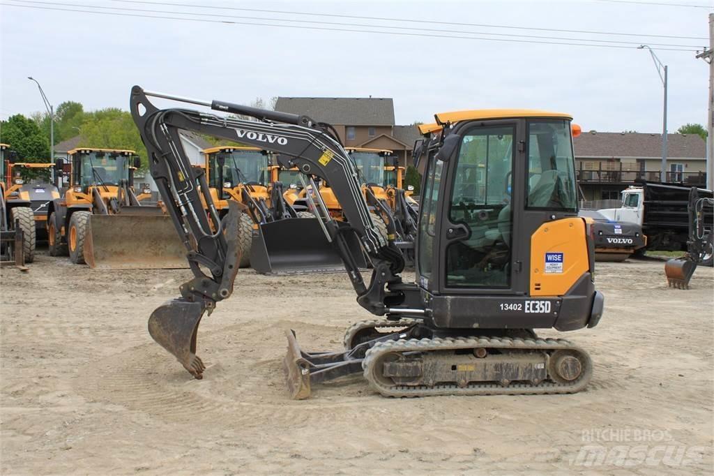 Volvo EC35D Minigrävare < 7t