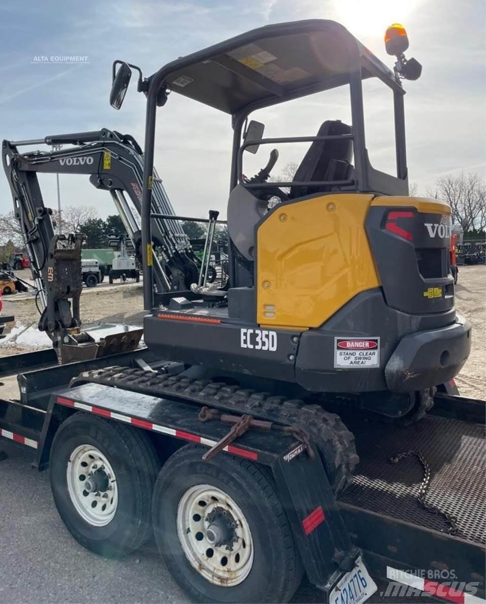 Volvo EC35D Minigrävare < 7t