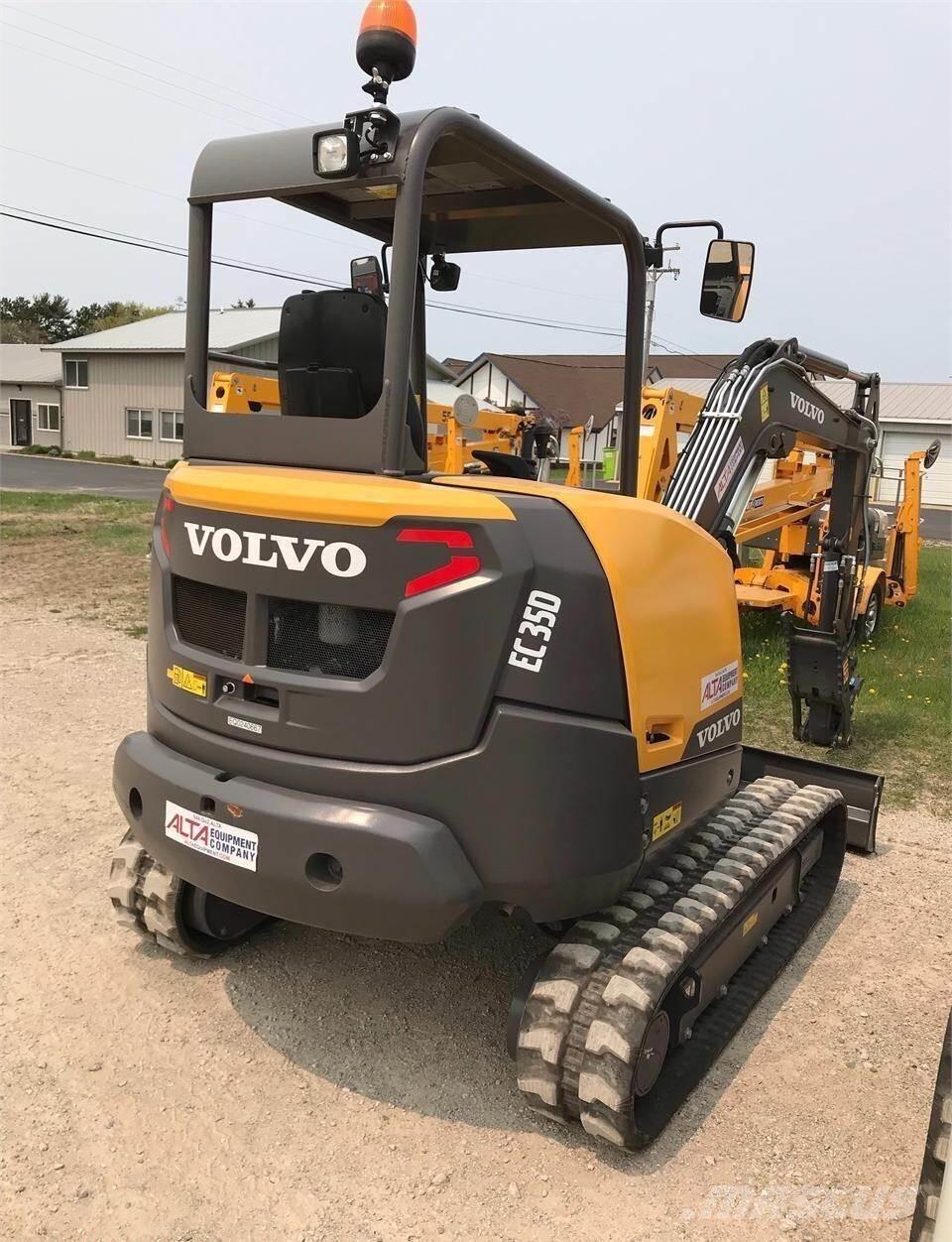 Volvo EC35D Minigrävare < 7t