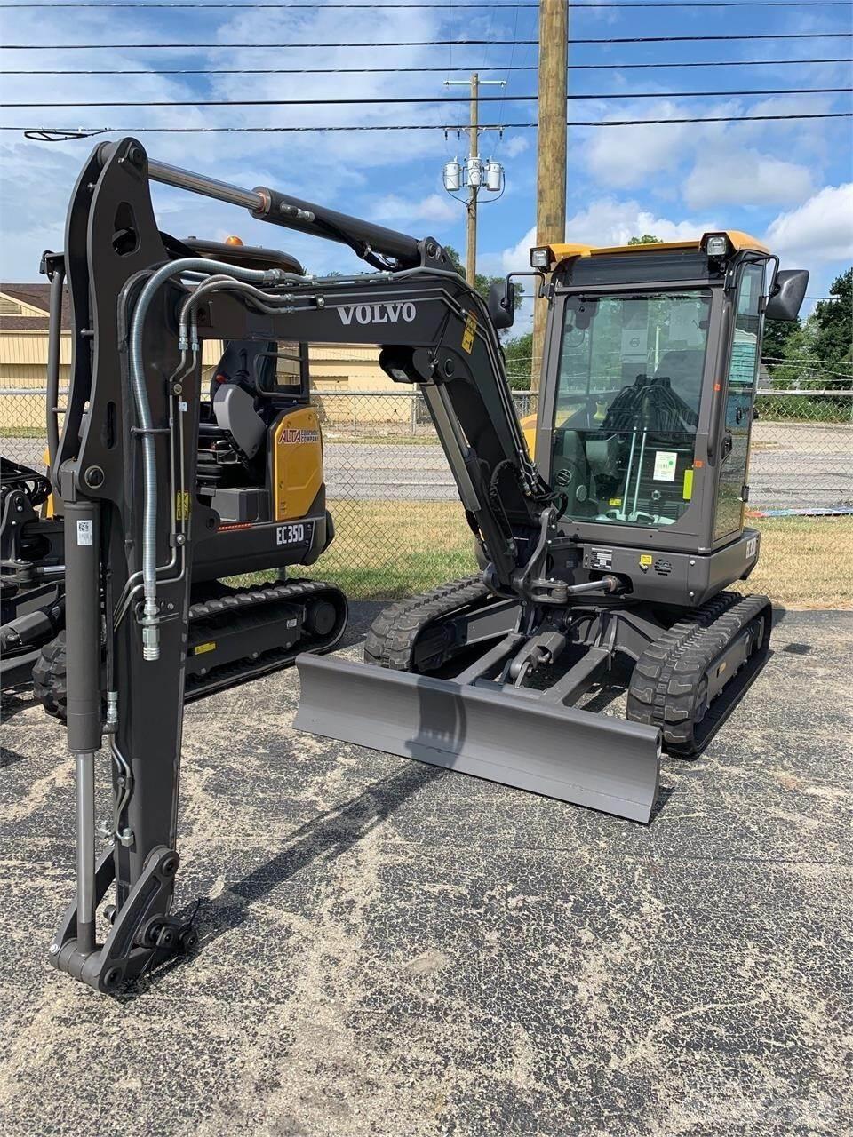 Volvo EC35D Minigrävare < 7t