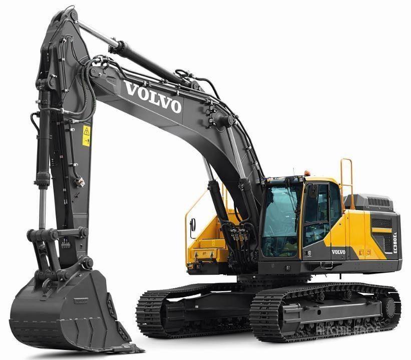 Volvo EC380EL Bandgrävare