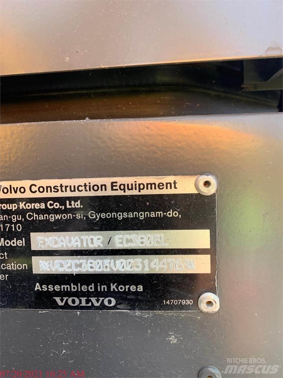 Volvo EC380EL Bandgrävare