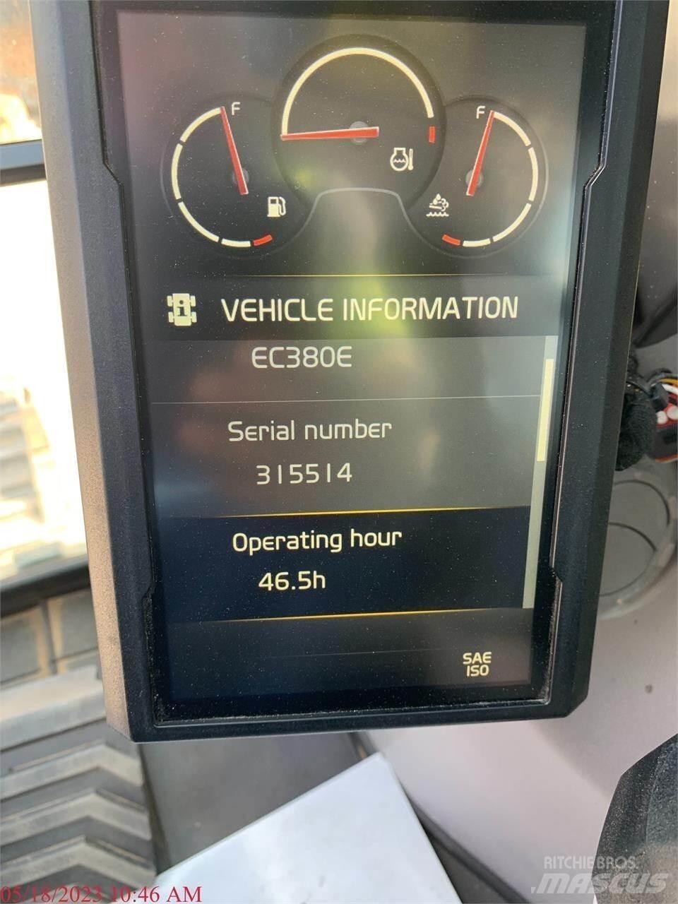 Volvo EC380EL Bandgrävare