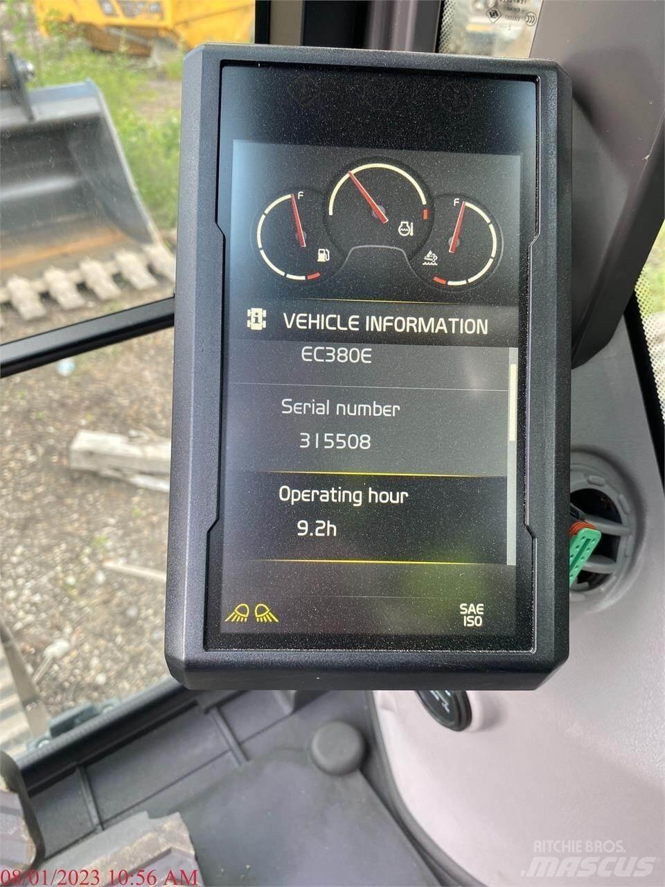 Volvo EC380EL Bandgrävare
