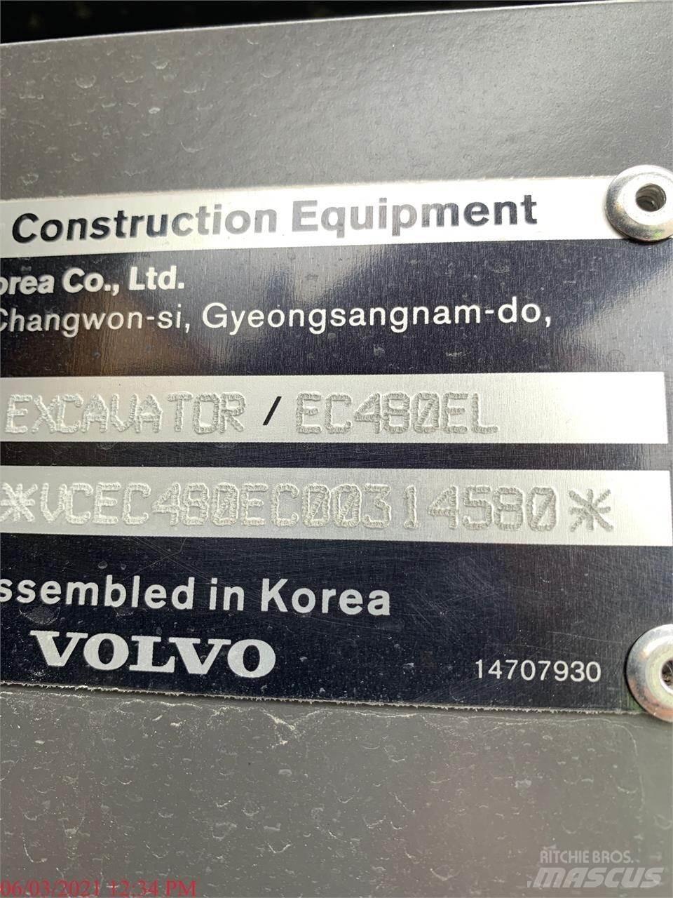 Volvo EC480EL Bandgrävare