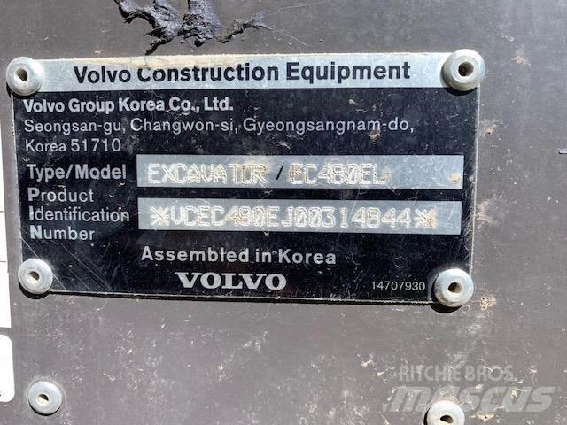 Volvo EC480EL Bandgrävare