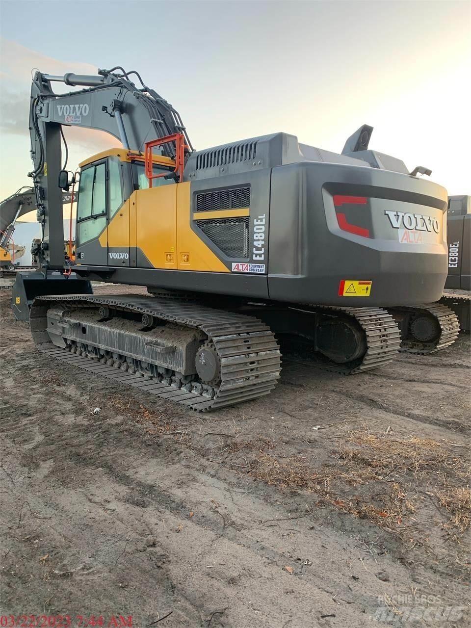Volvo EC480EL Bandgrävare