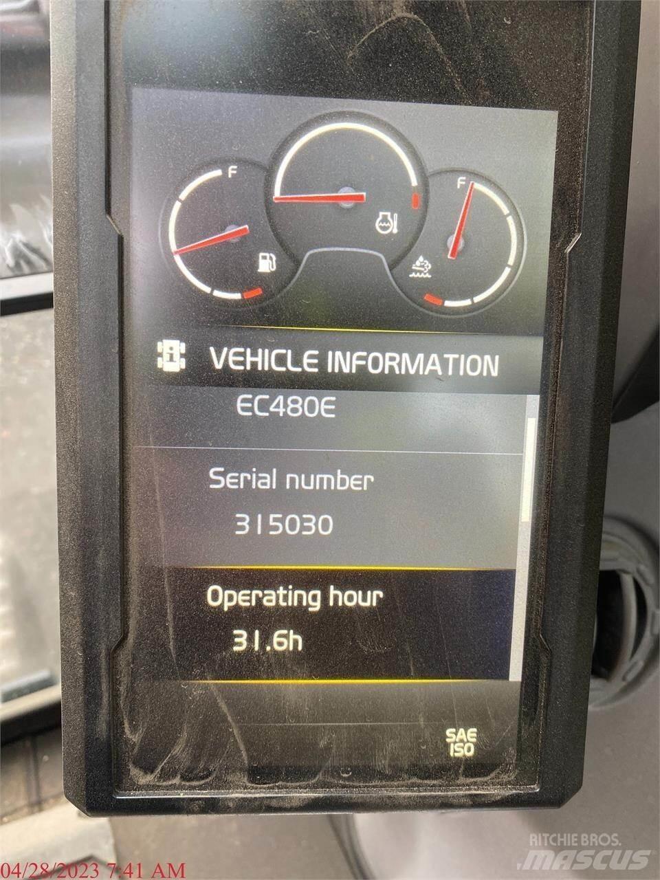 Volvo EC480EL Bandgrävare