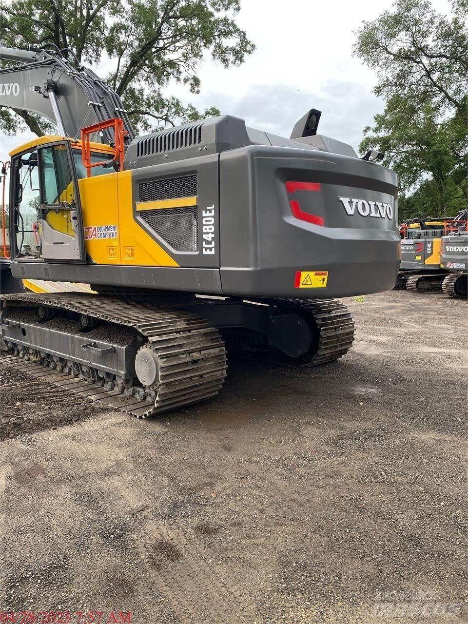 Volvo EC480EL Bandgrävare
