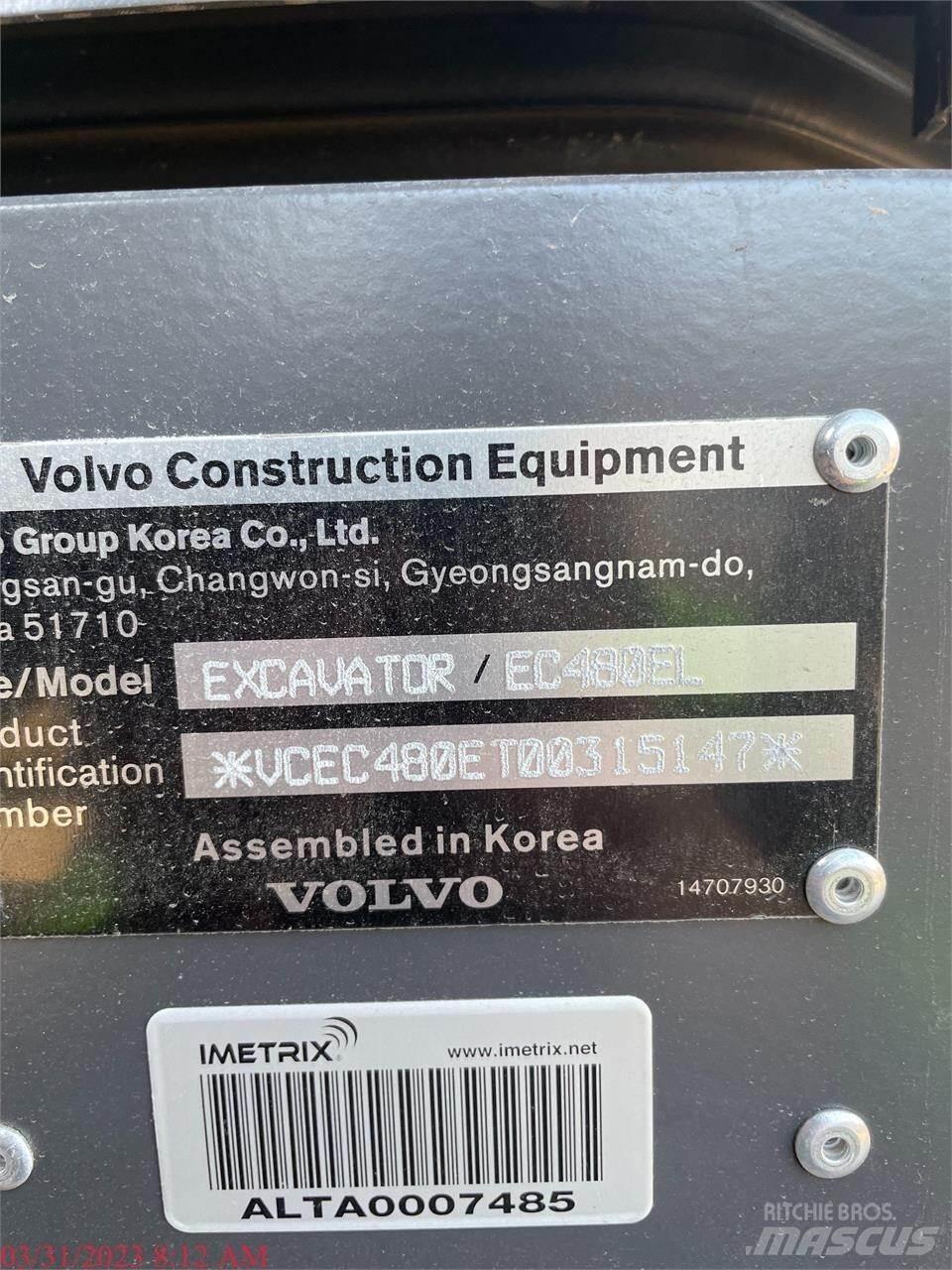 Volvo EC480EL Bandgrävare