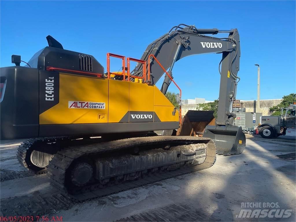Volvo EC480EL Bandgrävare