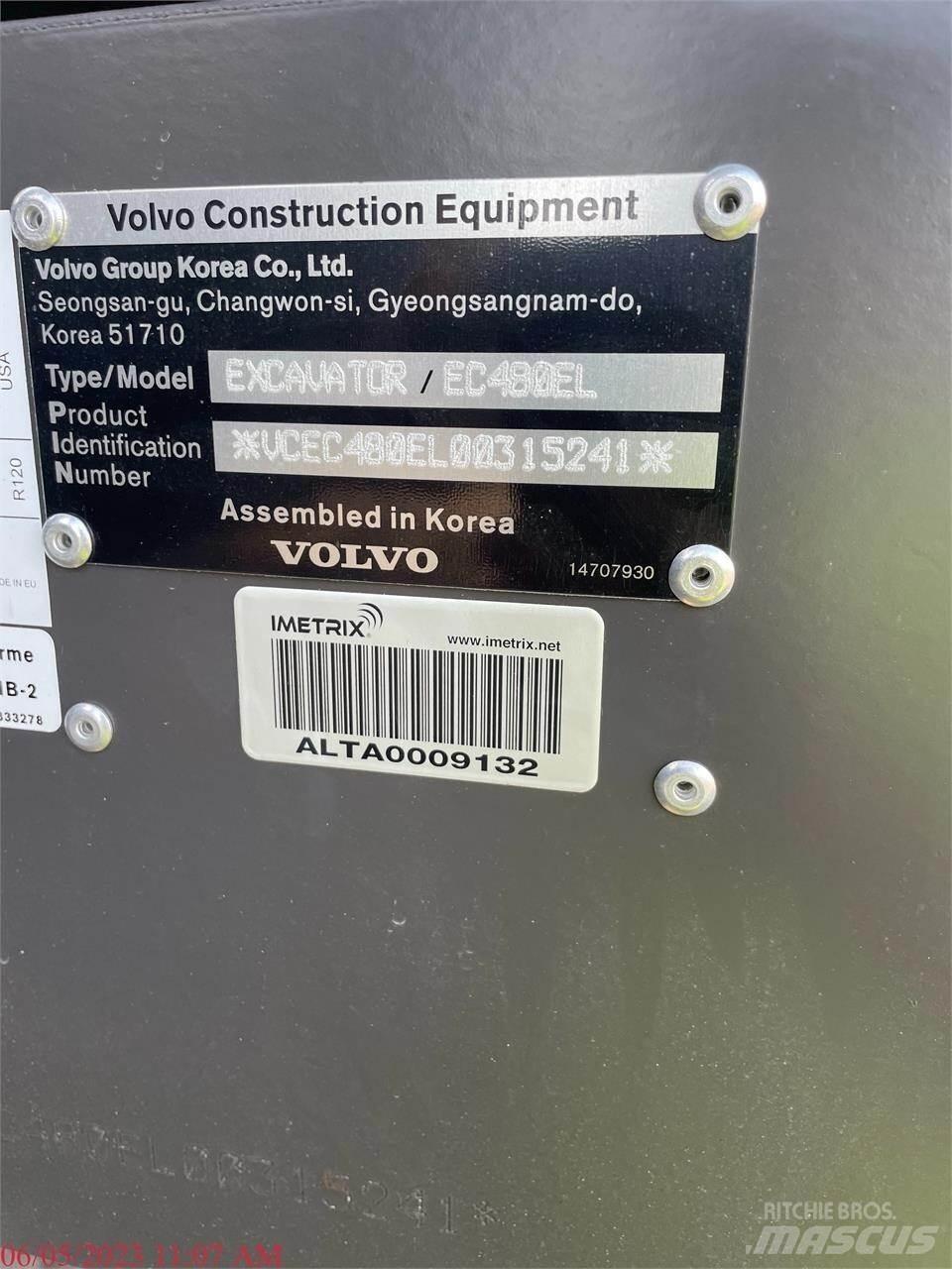 Volvo EC480EL Bandgrävare