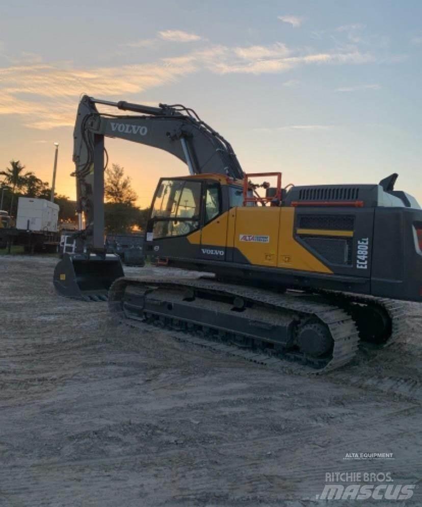 Volvo EC480EL Bandgrävare