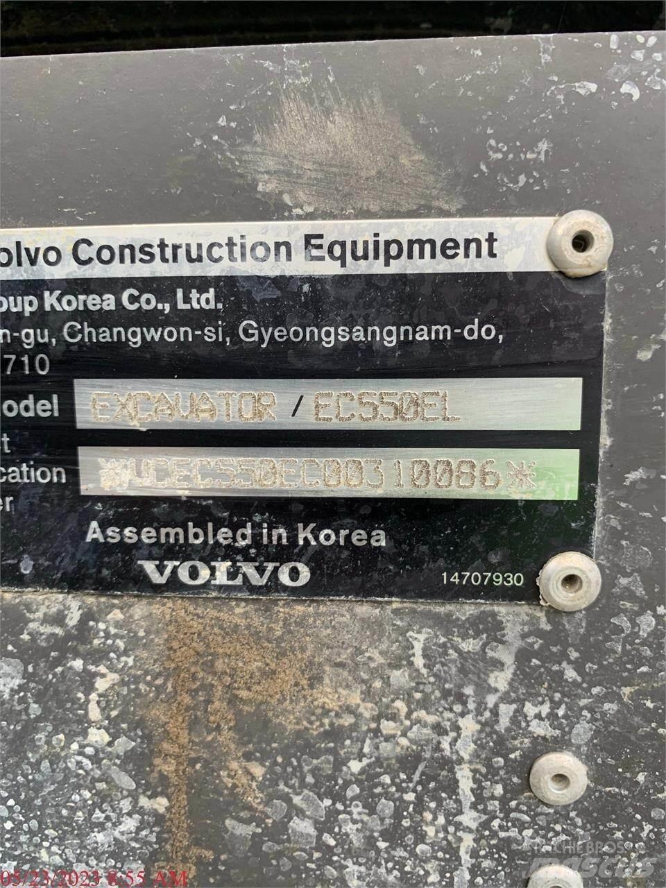 Volvo EC550EL Bandgrävare