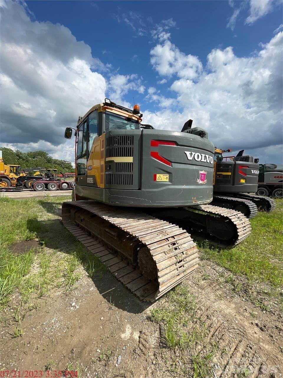 Volvo ECR235EL Bandgrävare