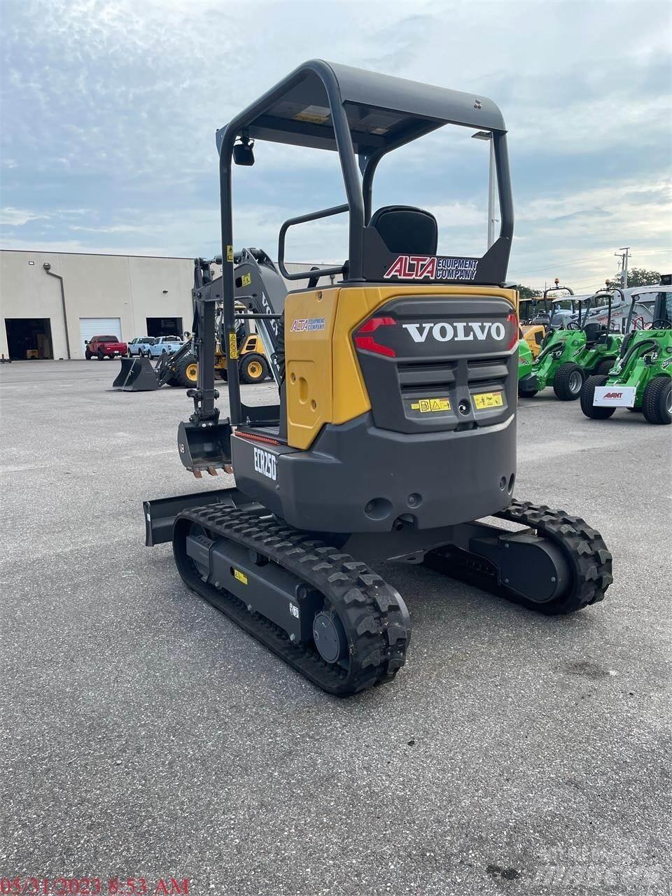 Volvo ECR25D Minigrävare < 7t