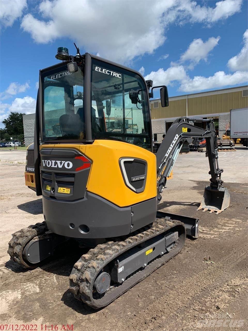 Volvo ECR25D Minigrävare < 7t