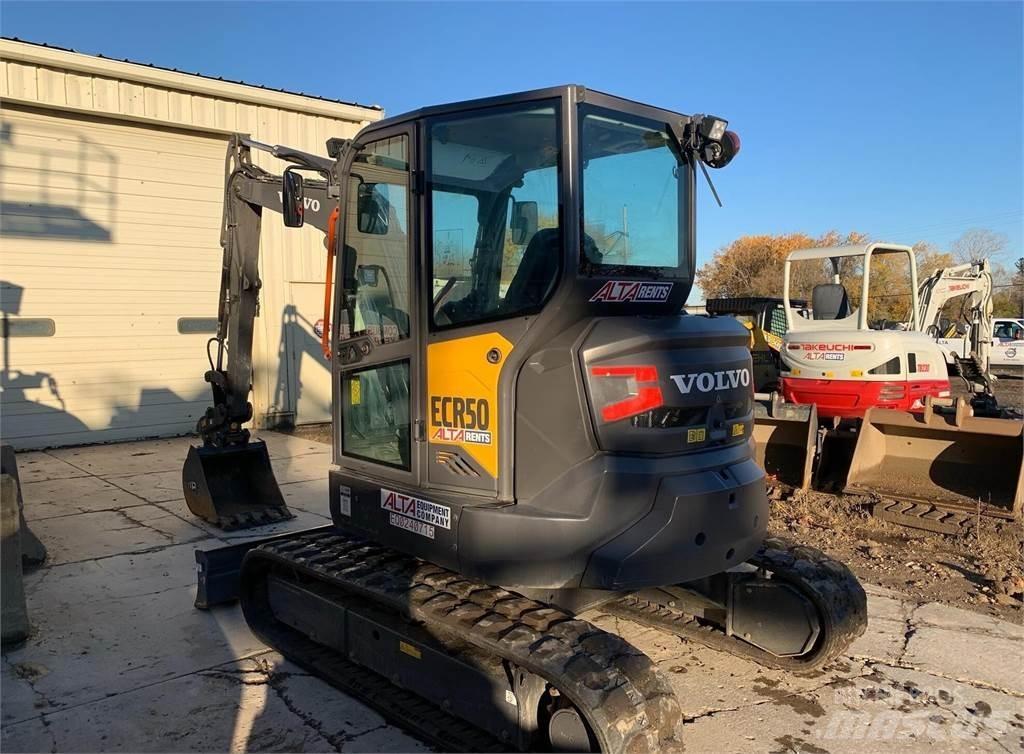 Volvo ECR50F Minigrävare < 7t