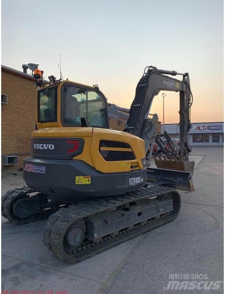 Volvo ECR88D Bandgrävare