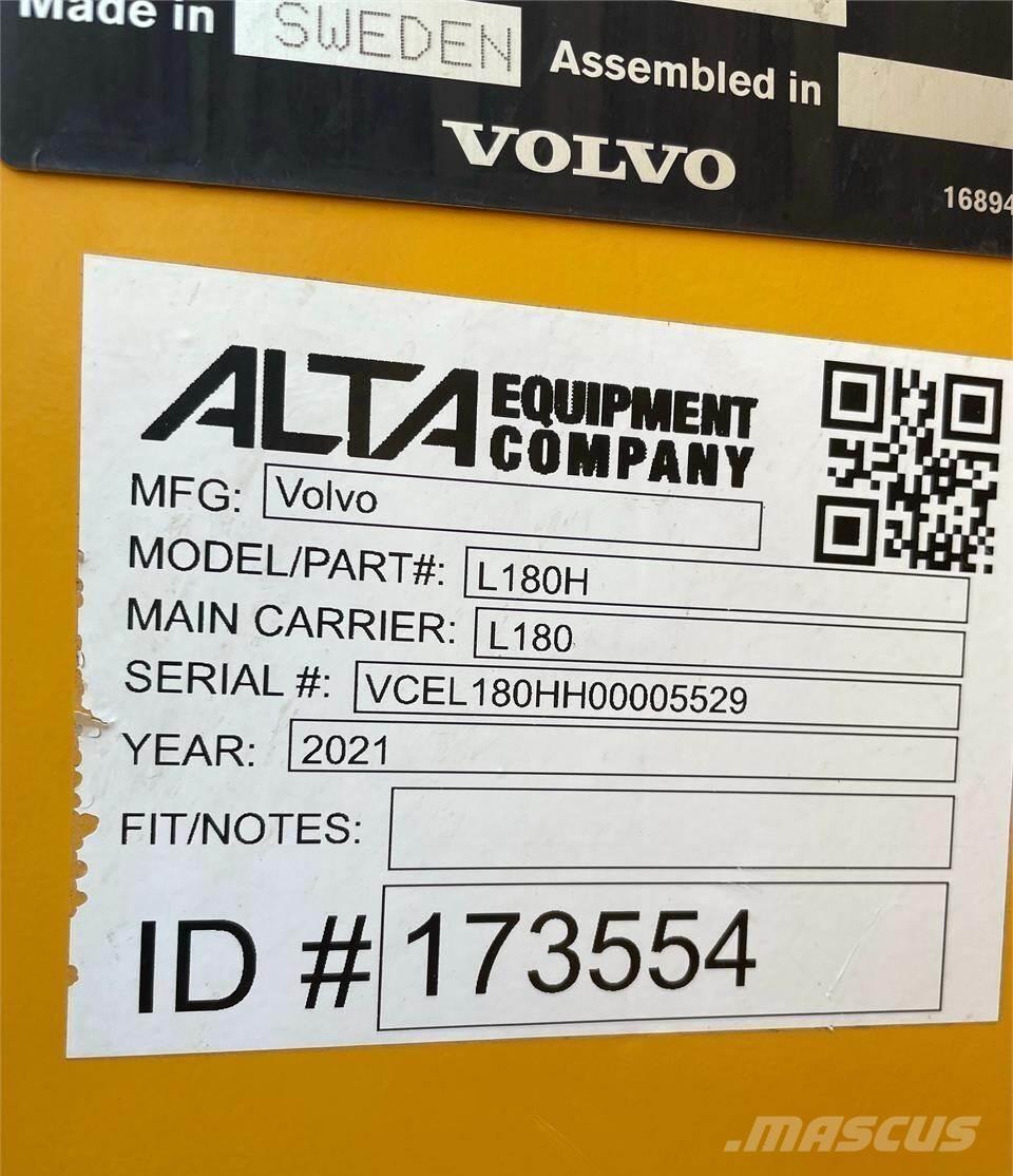 Volvo L180H Hjullastare