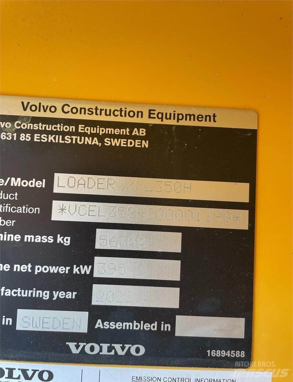 Volvo L350H Hjullastare