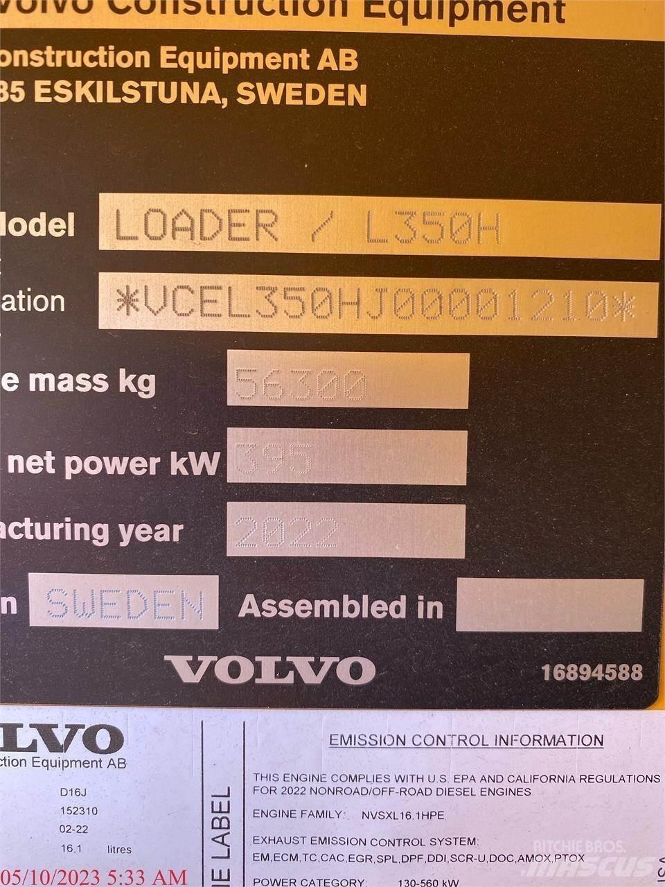 Volvo L350H Hjullastare