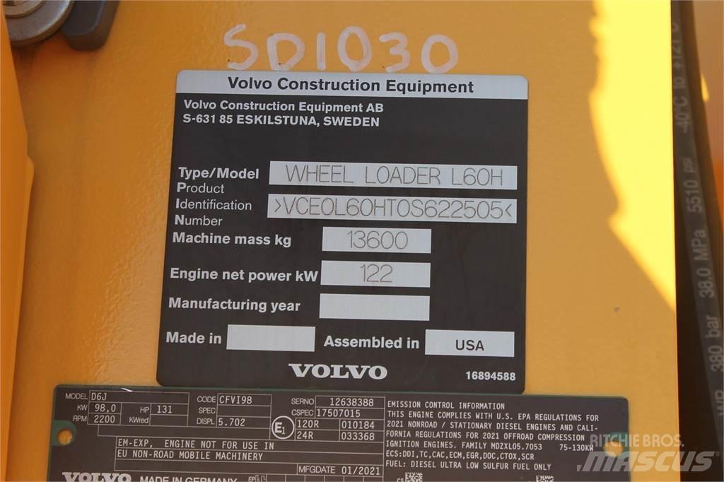 Volvo L60H Hjullastare