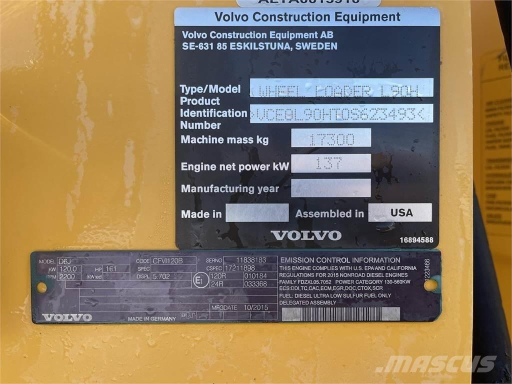Volvo L90H Hjullastare