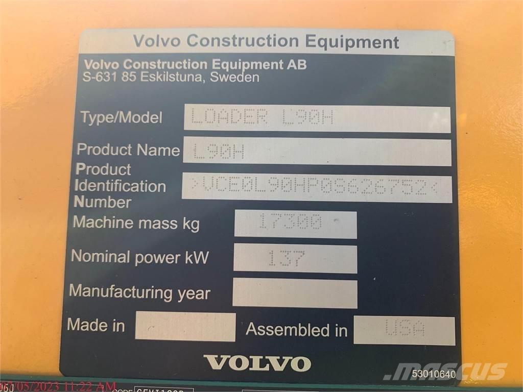 Volvo L90H Hjullastare