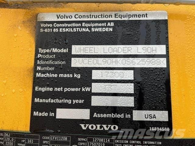 Volvo L90H Hjullastare