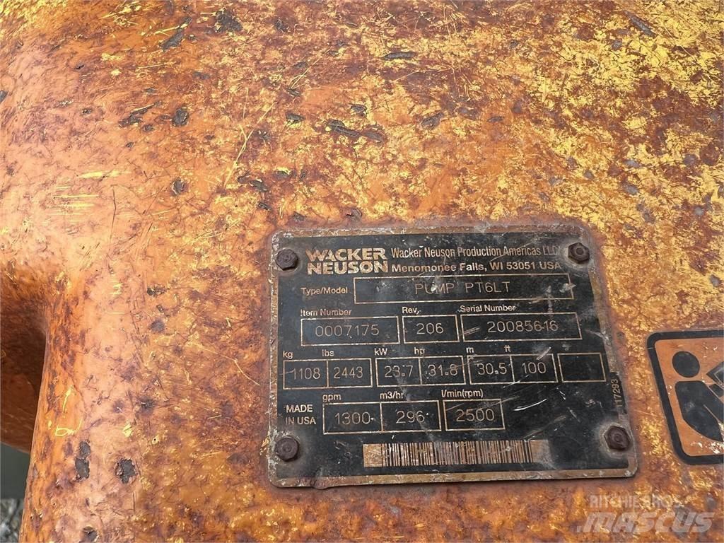 Wacker Neuson PT6 Vattenpumpar