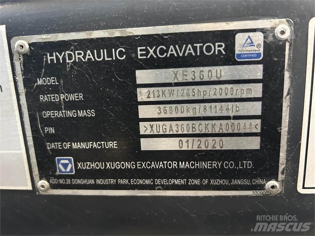 XCMG XE360U Bandgrävare
